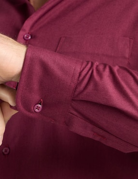 Camisa casual Parllieni manga larga para hombre