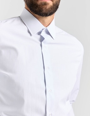Camisa de vestir Parllieni manga larga para hombre