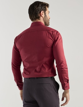 Camisa de vestir Parllieni manga larga para hombre