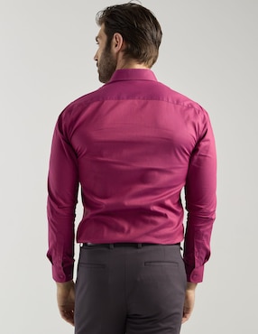 Camisa de vestir Parllieni manga larga para hombre