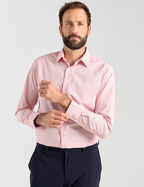 Camisa de vestir Parllieni manga larga para hombre