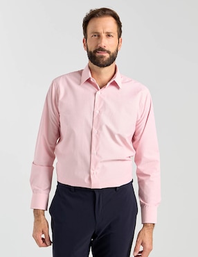 Camisa de vestir Parllieni manga larga para hombre