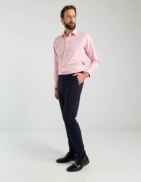 Camisa de vestir Parllieni manga larga para hombre