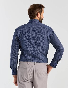 Camisa de vestir Parllieni manga larga para hombre