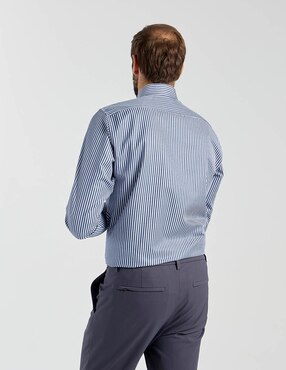 Camisa formal Parllieni manga larga para hombre