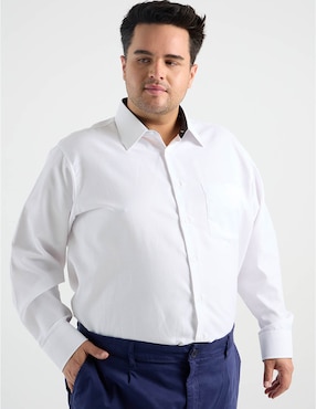 Camisa de vestir Parllieni manga larga para hombre