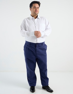 Camisa de vestir Parllieni manga larga para hombre