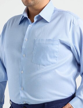 Camisa formal Parllieni manga larga para hombre