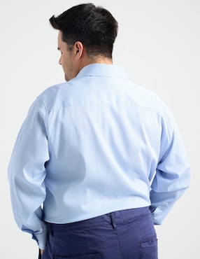 Camisa formal Parllieni manga larga para hombre