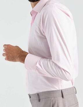 Camisa de vestir Parllieni manga larga para hombre