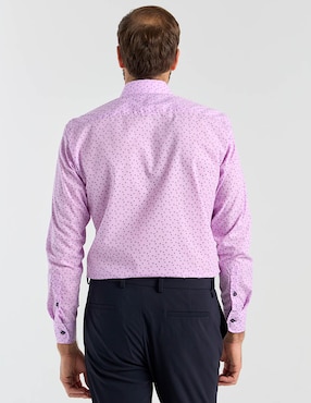 Camisa de vestir Parllieni manga larga para hombre