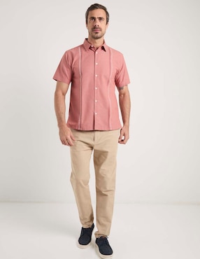 Camisa casual Gianfranco Dunna manga corta para hombre