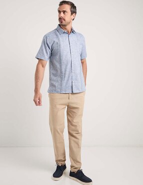 Guayabera manga corta Gianfranco Dunna para hombre
