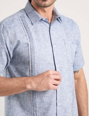 Guayabera manga corta Gianfranco Dunna para hombre