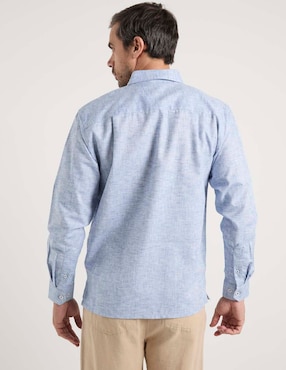Guayabera manga larga Gianfranco Dunna para hombre