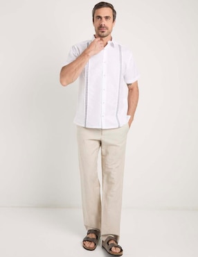 Guayabera manga corta Gianfranco Dunna para hombre