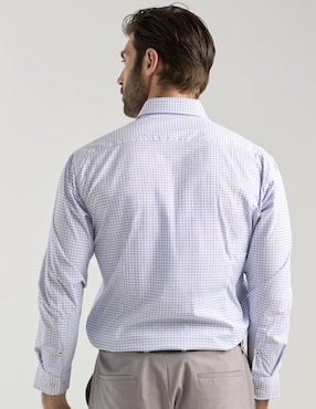 Camisa de vestir Pierre Cardin manga larga para hombre