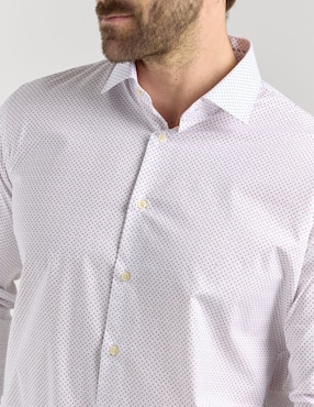 Camisa de vestir Pierre Cardin manga larga para hombre