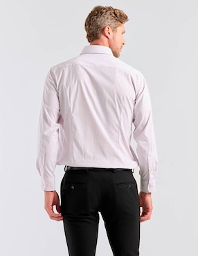 Camisa de vestir Pierre Cardin manga larga para hombre