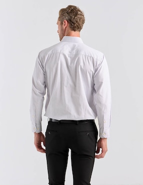 Camisa de vestir Pierre Cardin manga larga para hombre
