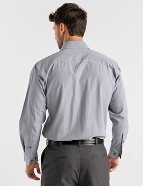 Camisa casual Pierre Cardin manga larga para hombre