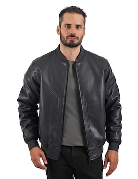 Chamarra bomber Pierre Cardin impermeable con bolsillos para hombre
