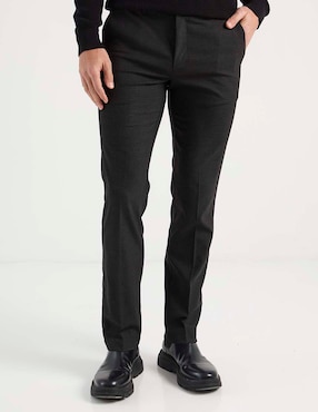 Pantalón de vestir slim Contempo para hombre