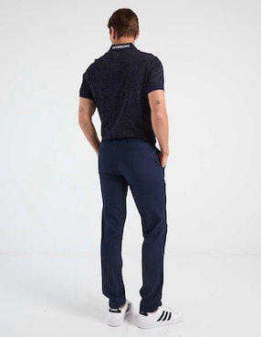 Pantalón casual slim Contempo de algodón para hombre
