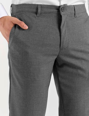 Pantalón de vestir slim Contempo para hombre