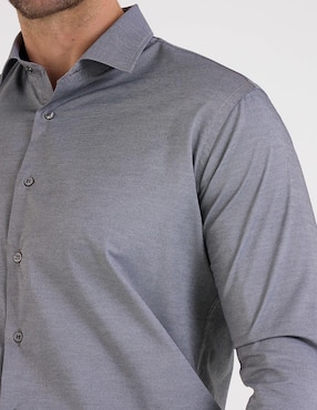 Camisa de vestir Pierre Cardin manga larga para hombre