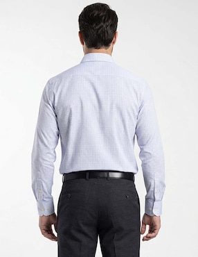 Camisa de vestir Pierre Cardin manga larga para hombre