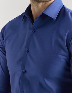 Camisa de vestir Parllieni manga larga para hombre