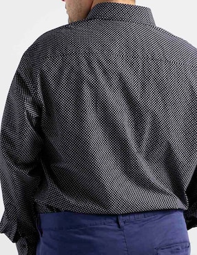 Camisa casual Parllieni manga larga para hombre