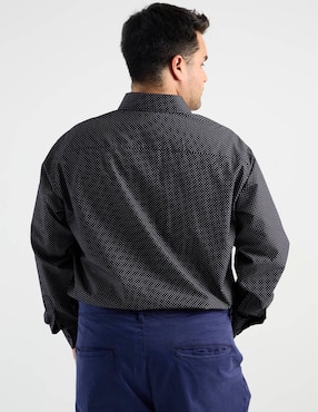 Camisa casual Parllieni manga larga para hombre