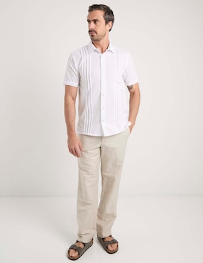 Guayabera manga corta Gianfranco Dunna para hombre