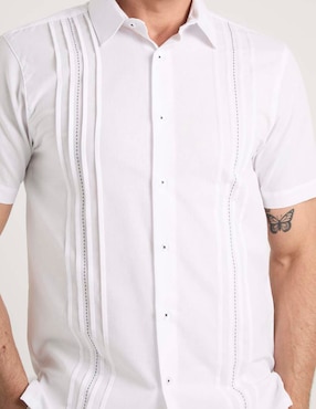 Guayabera manga corta Gianfranco Dunna para hombre