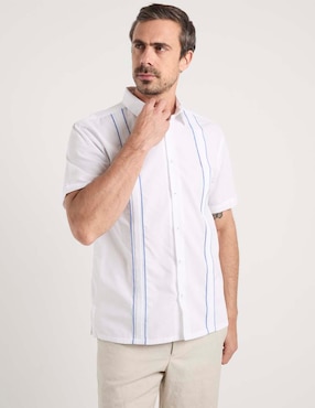 Guayabera manga corta Gianfranco Dunna para hombre