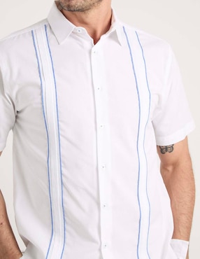 Guayabera manga corta Gianfranco Dunna para hombre