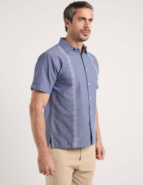 Guayabera manga corta Gianfranco Dunna para hombre
