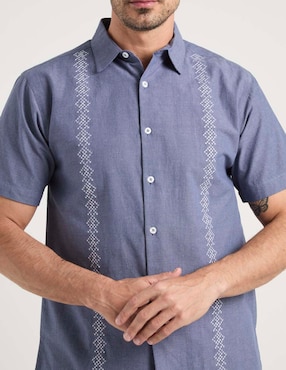 Guayabera manga corta Gianfranco Dunna para hombre