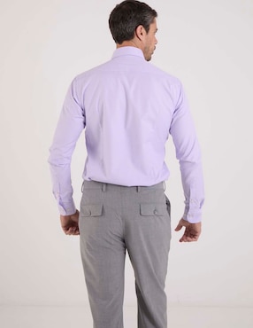 Camisa de vestir Pierre Cardin manga larga para hombre