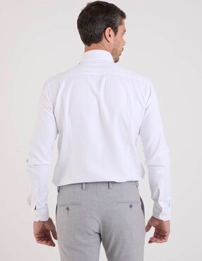 Camisa de vestir Pierre Cardin manga larga para hombre