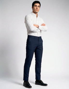 Pantalón de vestir slim Contempo para hombre