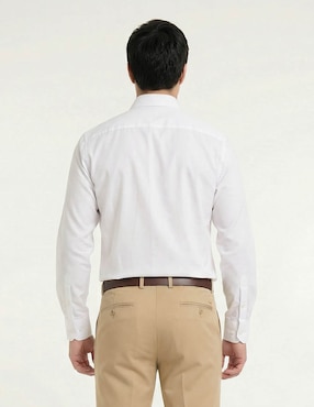 Camisa casual Contempo manga larga para hombre