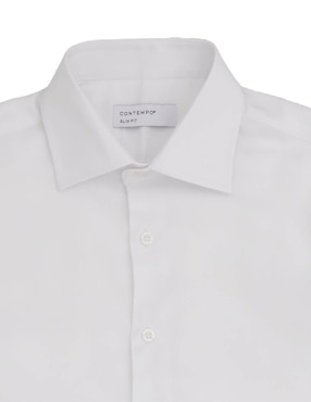 Camisa casual Contempo manga larga para hombre