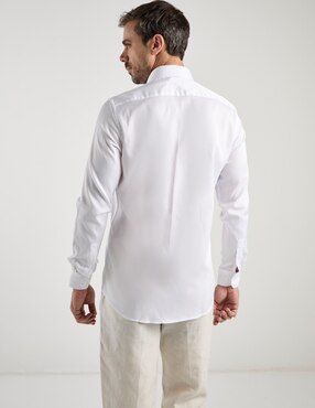 Camisa de vestir Contempo manga larga para hombre