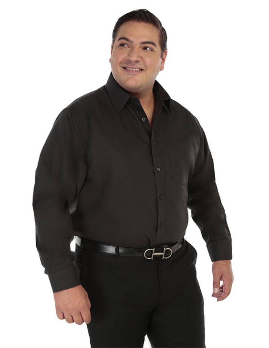 Camisa de vestir manga larga para hombre