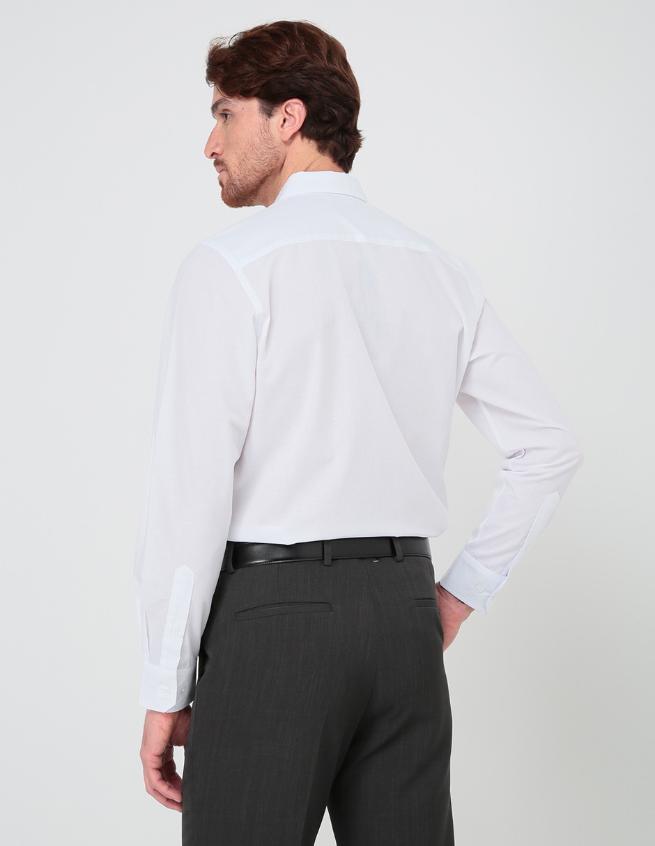 Camisa casual de algodón manga larga para hombre 5