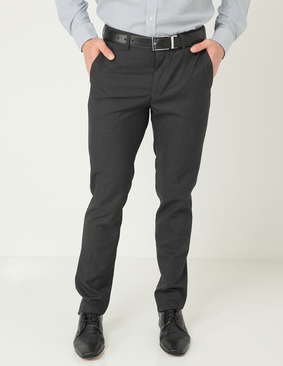 Pantalón de vestir slim para hombre