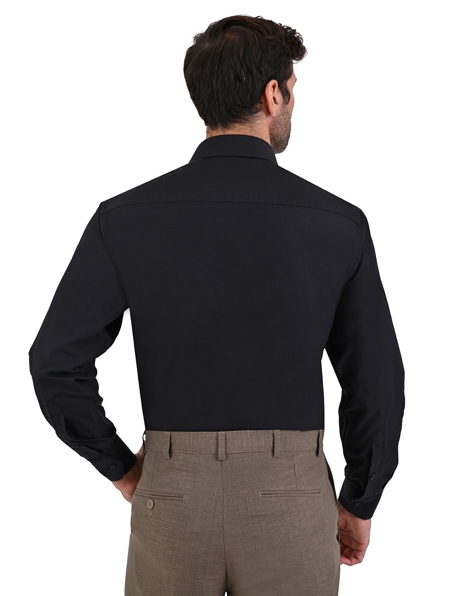 CAMISA 8111, 15/3, NEGRO PIERRE CARDIN